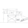 2006 BM & M 6'-x-14'-3-Deck-Chip-Screen Chip Screen